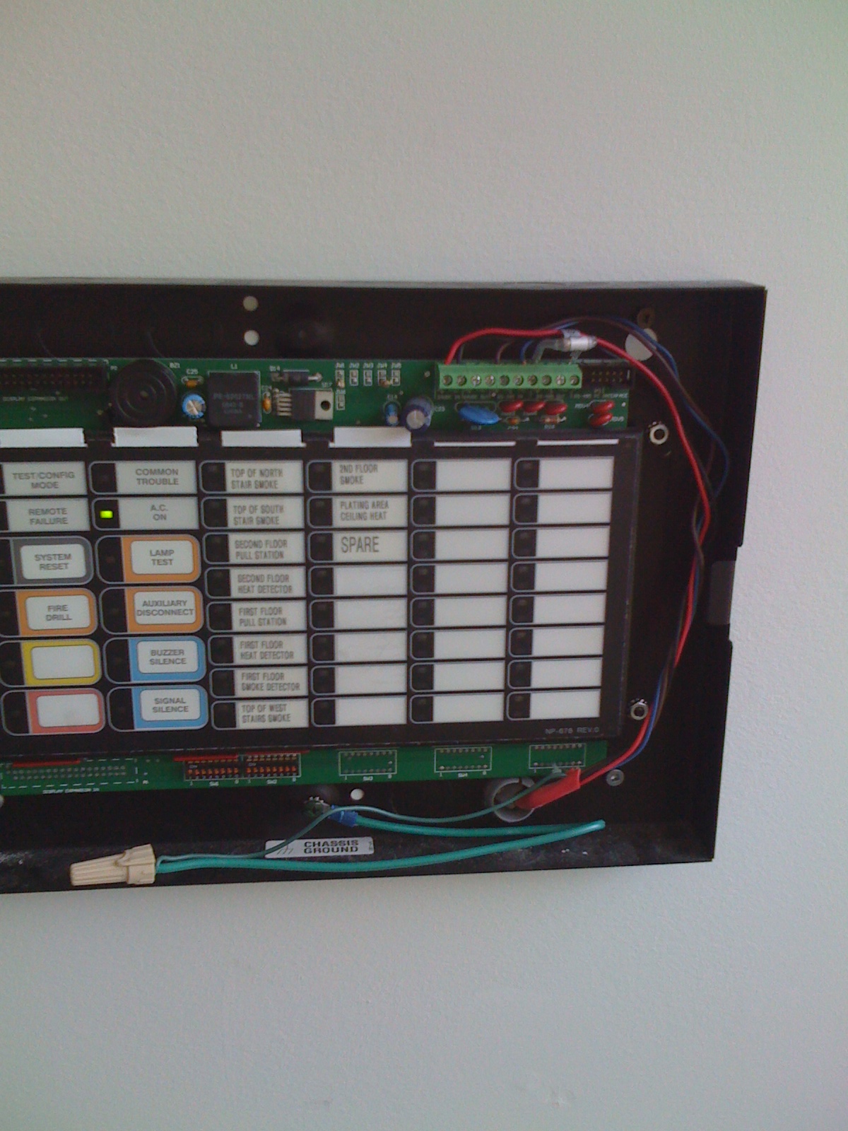Potter Remote Annunciator (Door Open)