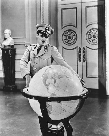 Charlie Chaplin in "The Dictator"