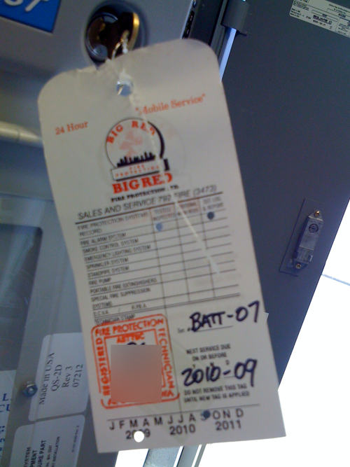 Incomplete Big Red Tag